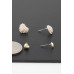Twin Hearts Stud Earrings - CC-WH2002210