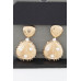 Pearled Seashell Drop Earrings - CC-WH2002211