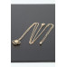 Inside Out Clover Chain Necklace - CC-WH2002213