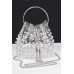 Clear Pearl Stud Bucket Bag W/chain Tassle - CC-WH2002224