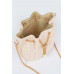 Faux Straw Bucket Crossbody Bag - CC-WH2002225
