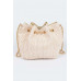 Faux Straw Bucket Crossbody Bag - CC-WH2002225