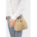 Faux Straw Bucket Bag W/stone Handle - CC-WH2002226