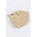 Faux Straw Bucket Bag W/stone Handle - CC-WH2002226