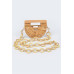 Bamboo Oversized Chain Bag - CC-WH2002231