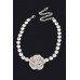 Rhinestone Flower Choker - CC-WH2002236
