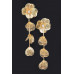 Metal Flower Fringe Earring - CC-WH2002240