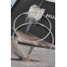 12cm Double Rhinestone Hoop Earrings - CC-WH2002249