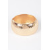 Hammered Metal Bangle Bracelet - CC-WH2002253