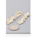Shiny Abstract Ripple Earrings - CC-WH2002257
