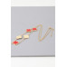 Two Toned Clover Charm Necklace - CC-WH2002274