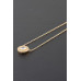 Modern Rhinestone Pendant Necklace - CC-WH2002276
