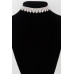 Luxury Rhinestone Drop Choker Necklace - CC-WH2002277
