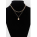 Double Clover Chain Necklace - CC-WH2002279