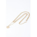 Double Clover Chain Necklace - CC-WH2002279