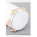 Multi Flared Clover Charm Bracelet - CC-WH2002283