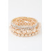 Multi Rhinestone Beaded Bracelet - CC-WH2002287