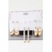 Multi Modern Earrings Set - CC-WH2002288