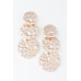 Triple Hammered Disc Earrings - CC-WH2002289