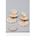 Triple Hammered Disc Earrings - CC-WH2002289