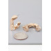 Geometric Cubic Hoop Earrings - CC-WH2002293