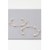 Multi Shiny Bead Hoop Earrings - CC-WH2002295