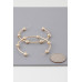 Multi Shiny Bead Hoop Earrings - CC-WH2002295