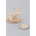 Rising Bejeweled Sun Hoop Earrings - CC-WH2002297