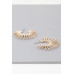Rising Bejeweled Sun Hoop Earrings - CC-WH2002297