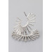 Rising Bejeweled Sun Hoop Earrings - CC-WH2002297