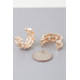Twin Hearts Hoop Earrings - CC-WH2002302