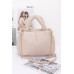 Faux Leather Padded Tote Bag - CC-WH2002314