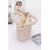 Faux Leather Padded Tote Bag - CC-WH2002314