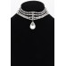 Rhinestone Necklace - CC-WH2002319
