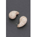 Rhinestone Faux Pearl Metal Earring - CC-WH2002331