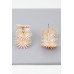 Multi Flare Leaf Drop Earrings - CC-WH2002348