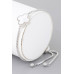 Stone Clover Box Chain Bracelet - CC-WH2002351