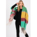 Brushed Multi Color Stripe Scarf - CC-WH2002358