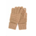 Fuzzy Cable Knit Smart Touch Gloves - CC-WH2002364