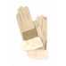 Two Tone And Stitch Lines Fauxfur Smarttouchgloves - CC-WH2002367