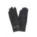 Faux Suede Band Smart Touch Gloves - CC-WH2002368
