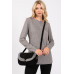 Fleece Trimmed Solid Crossbodybag Adjustable Strap - CC-WH2002369