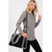 Fleece Trimmed Solid Tote And Crossbody Bag - CC-WH2002370