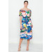A Printed Woven Dress