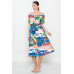 A Printed Woven Dress