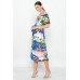 A Printed Woven Dress