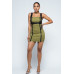Stretchable Cotton Mini Dress