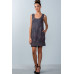 Multi Houndstooth Pattern Sleeveless Mini Dress