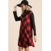 Buffalo Plaid Tartan Swing Dress
