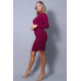 Sexy Long Sleeve Mock Neck Side Or Twist Ruching Dress